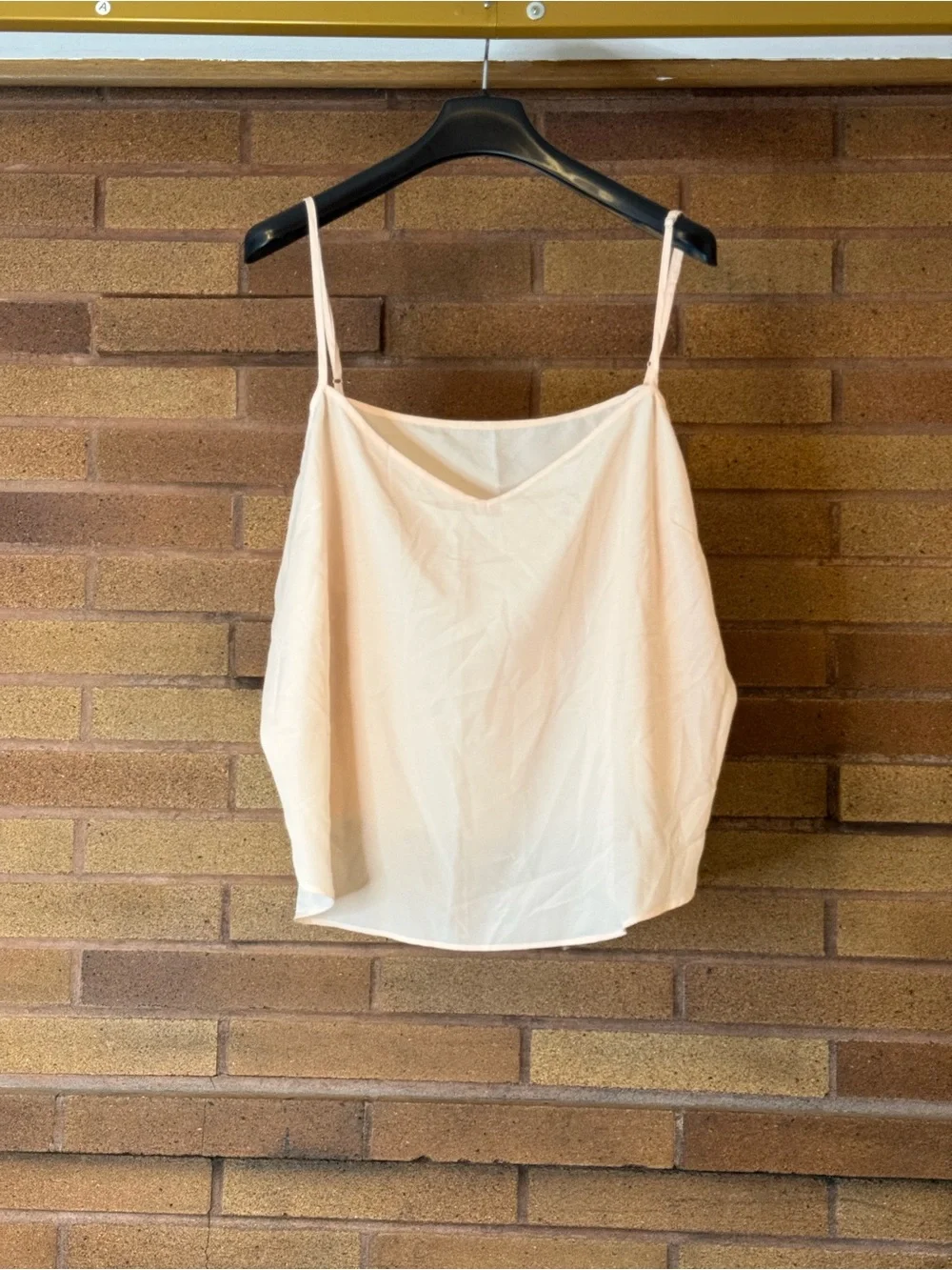 J.Crew Light Blush Pink Ruffled Pintuck Blouse Shear with Cami